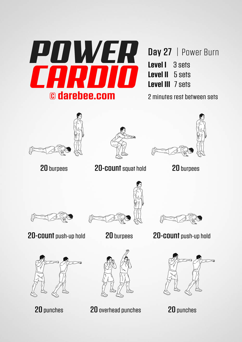 Power Cardio: 30-Day Fitness Program