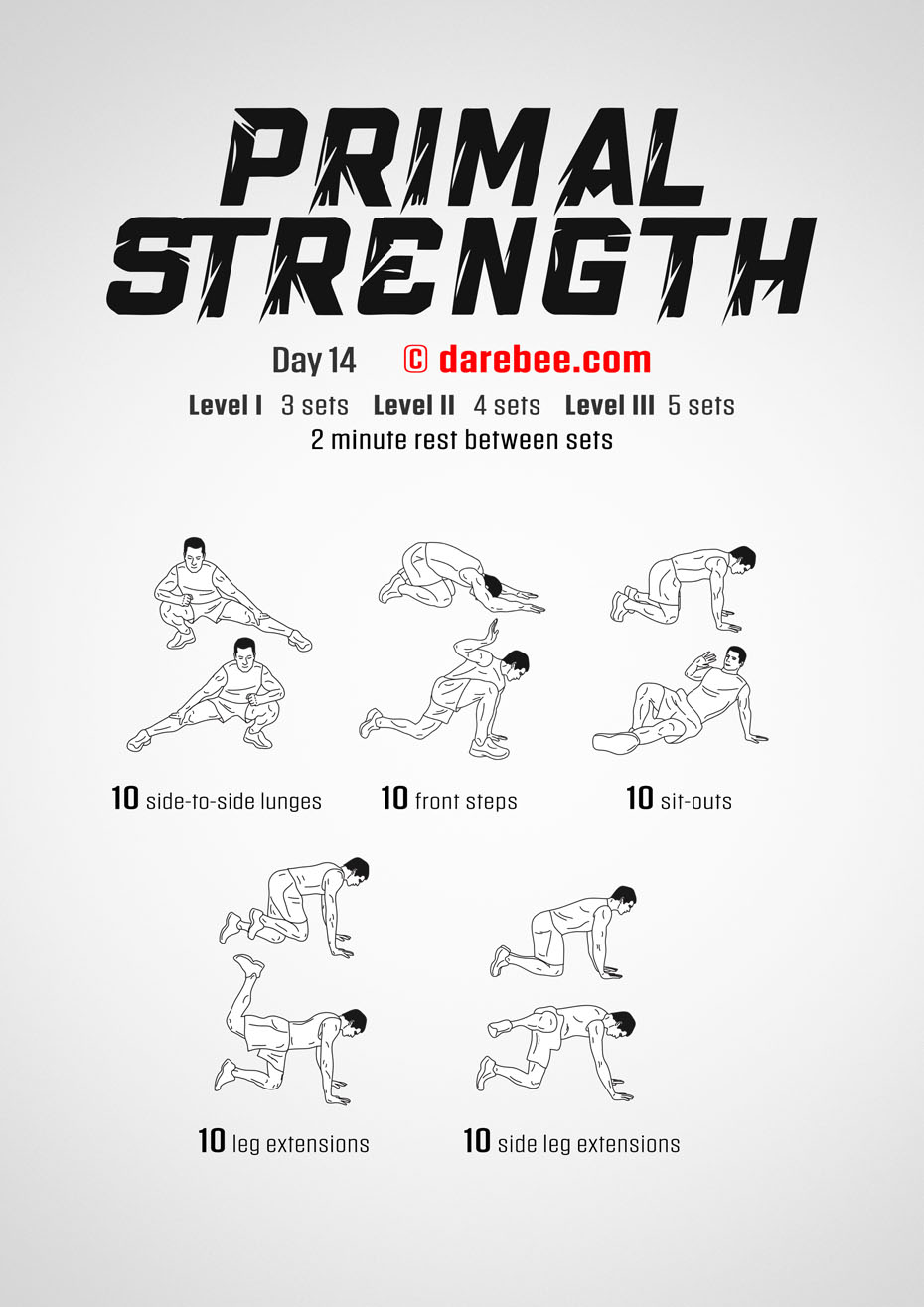 Primal Strength Program by DAREBEE