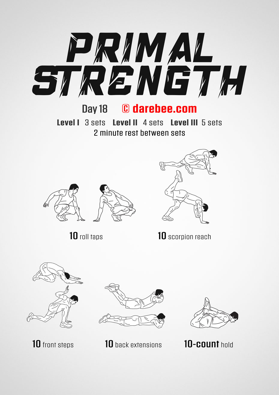 Primal Strength Program by DAREBEE