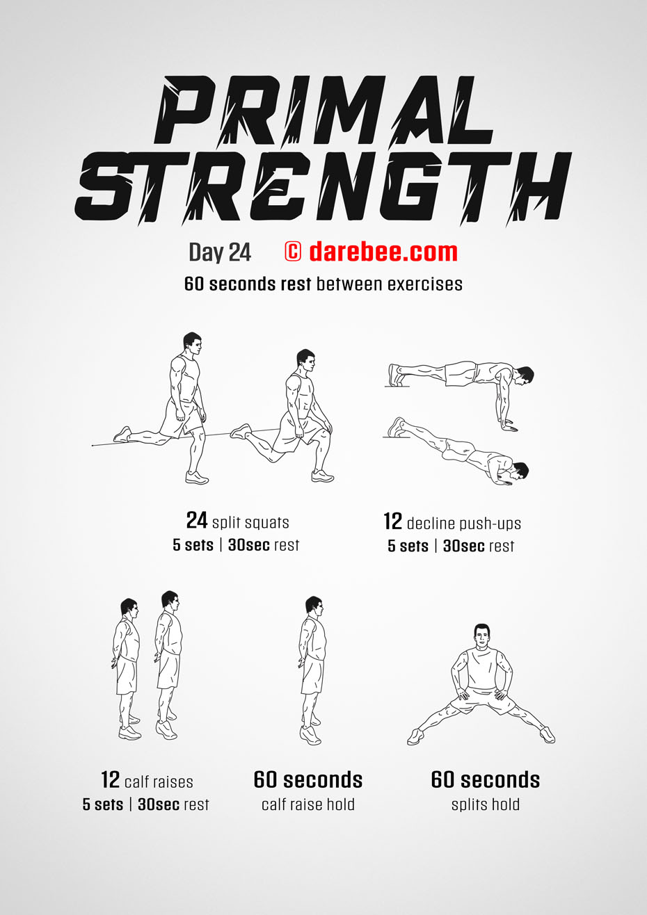 Primal Strength Program by DAREBEE