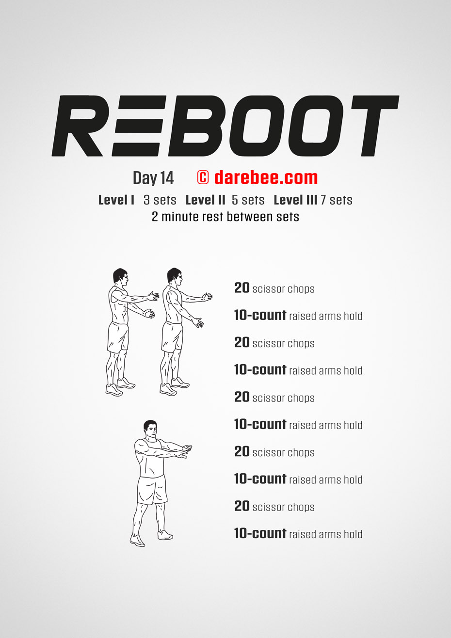 Reboot - No-Equipment Fitness Program by DAREBEE