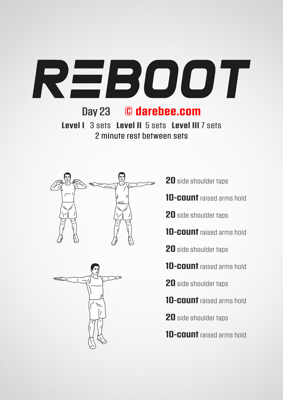 Reboot - No-Equipment Fitness Program by DAREBEE