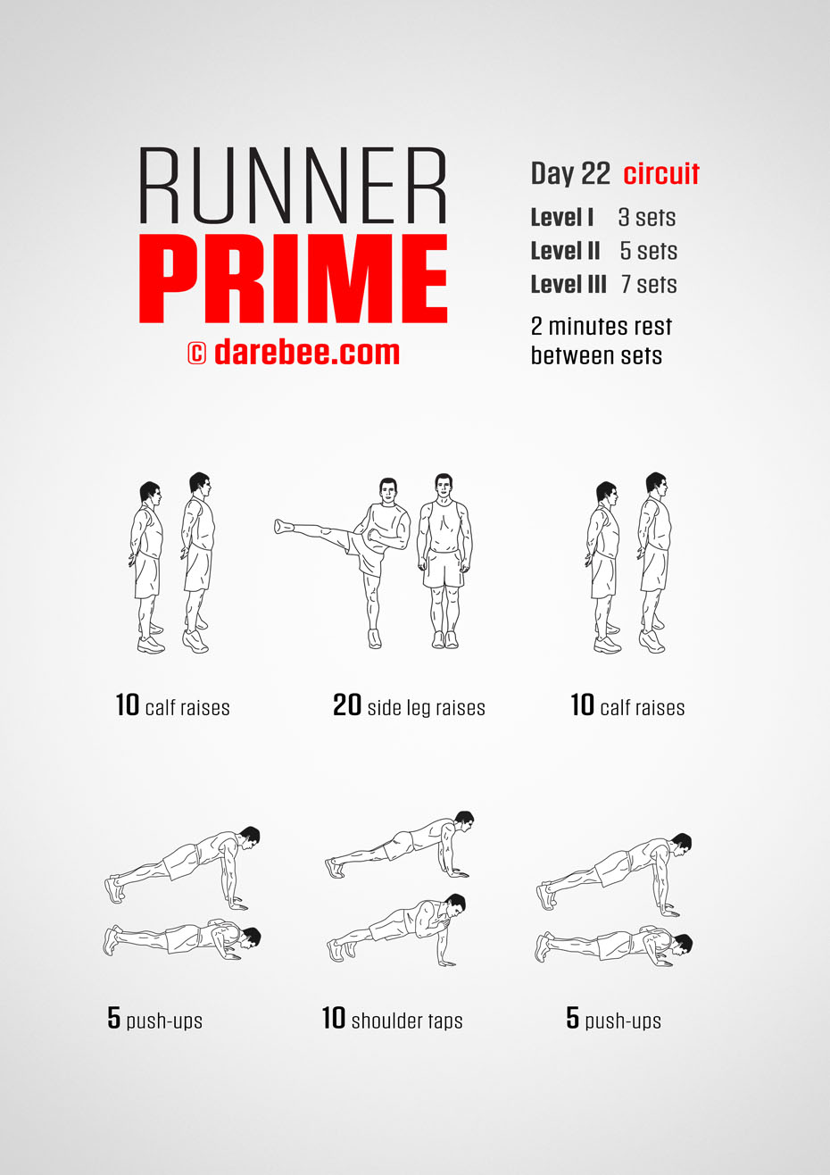 Runner Prime - Running Program by DAREBEE