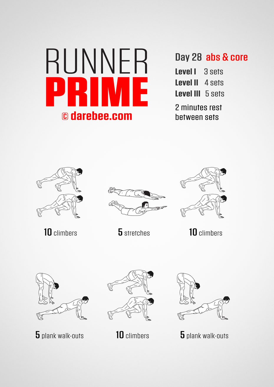 Runner Prime - Running Program by DAREBEE