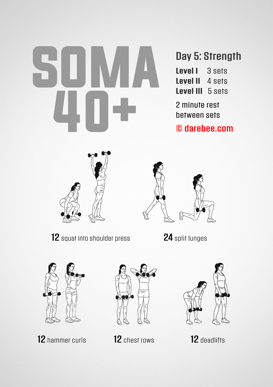 SOMA 40+ Fitness Program for Perimenopause and Menopause by DAREBEE