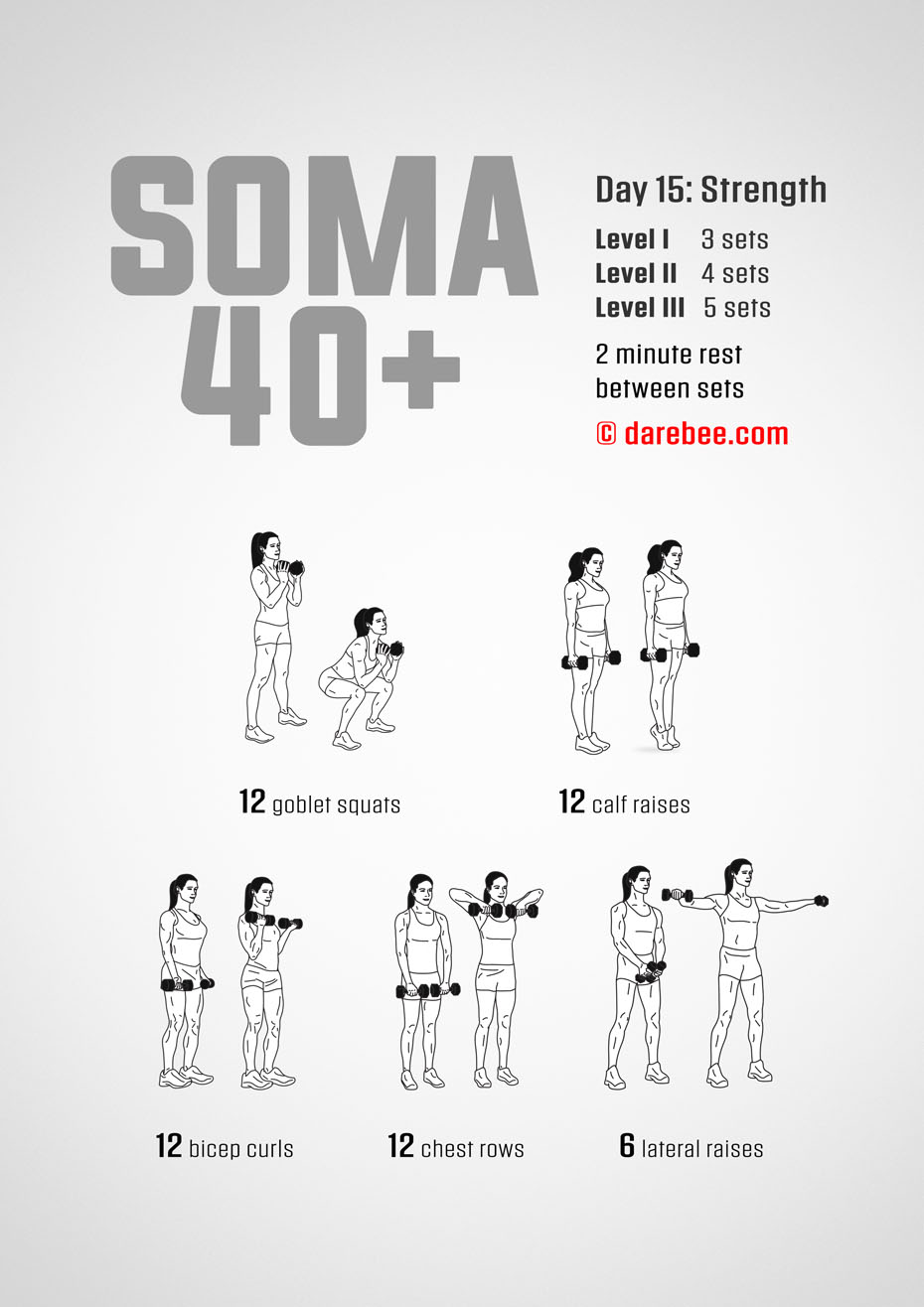 SOMA 40+ Fitness Program for Perimenopause and Menopause by DAREBEE