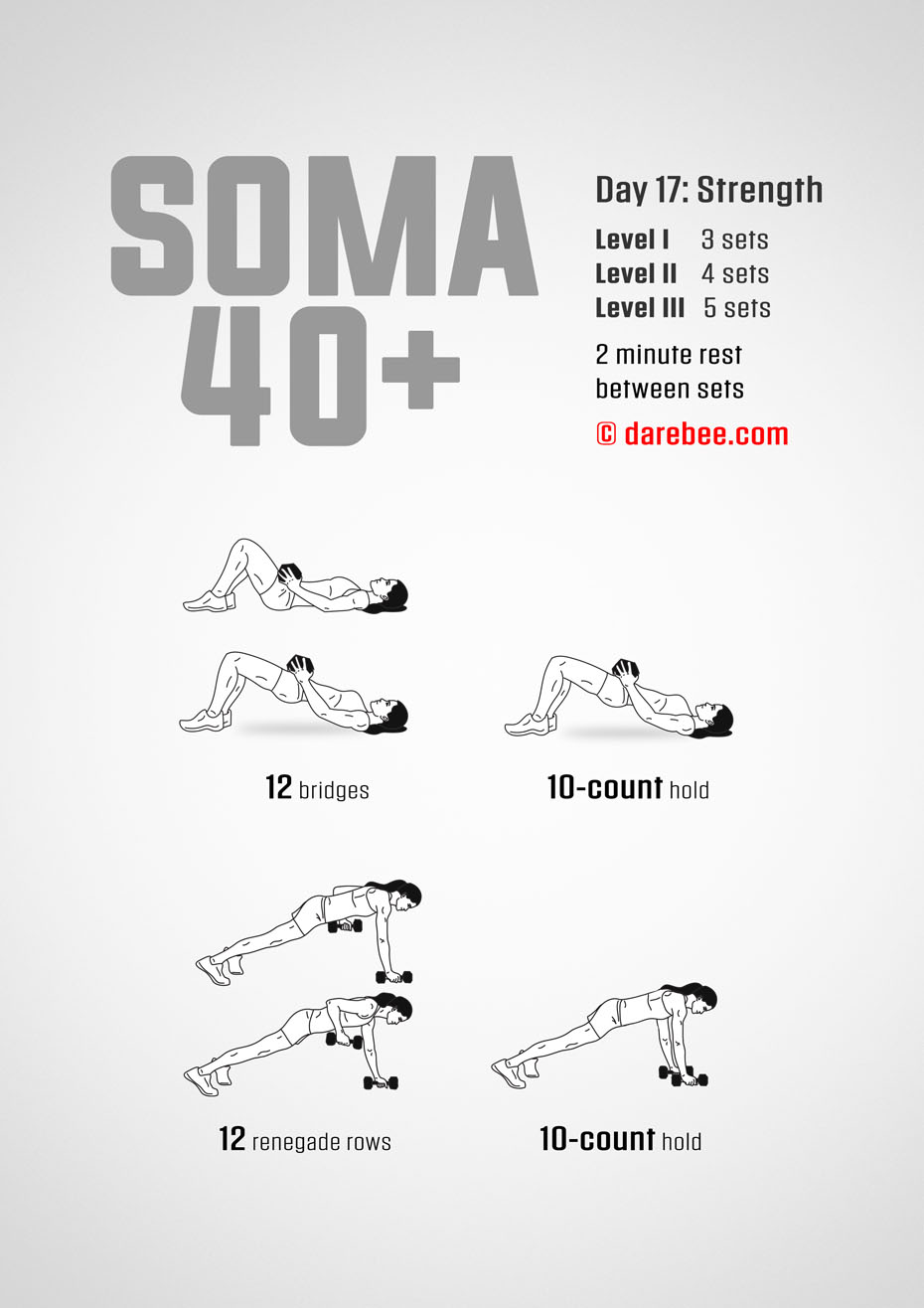 SOMA 40+ Fitness Program for Perimenopause and Menopause by DAREBEE