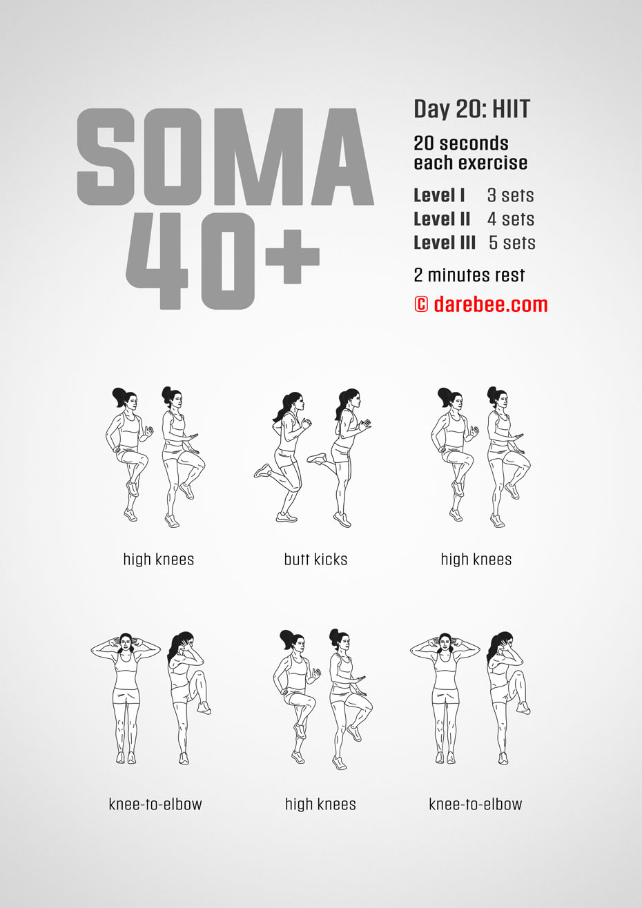 SOMA 40+ Fitness Program for Perimenopause and Menopause by DAREBEE