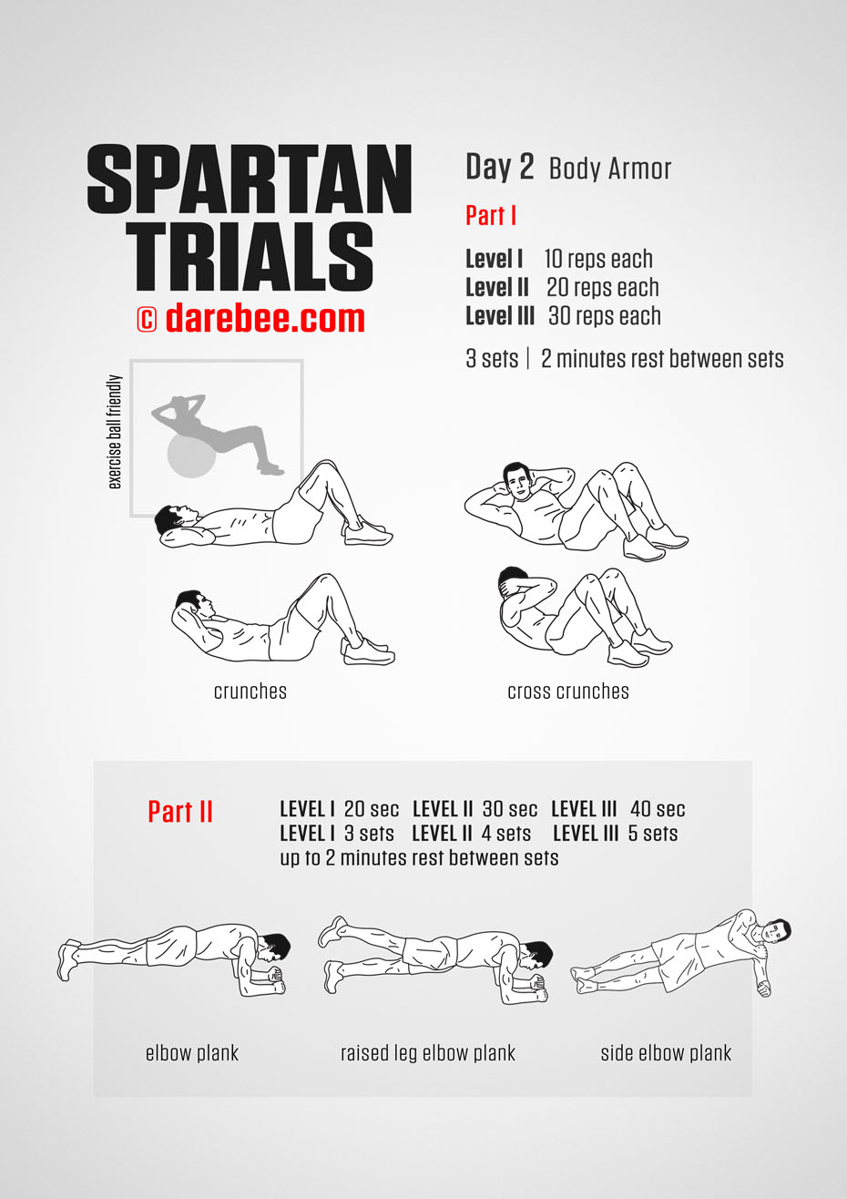 Spartan Trials: 30-Day Fitness Program