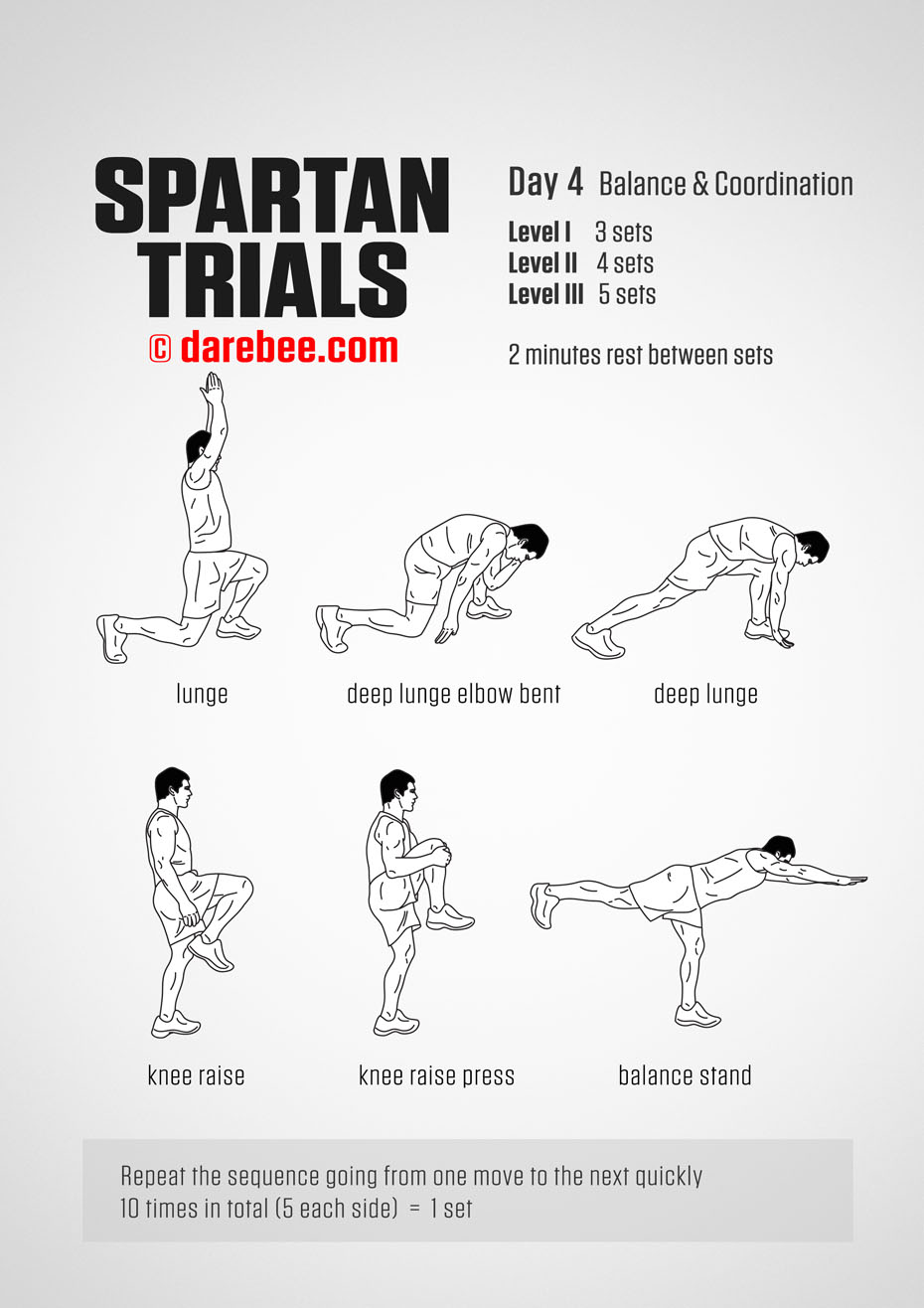 Spartan Trials: 30-Day Fitness Program