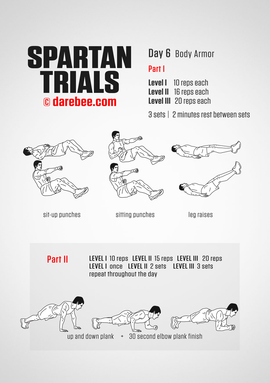 Spartan Trials: 30-Day Fitness Program