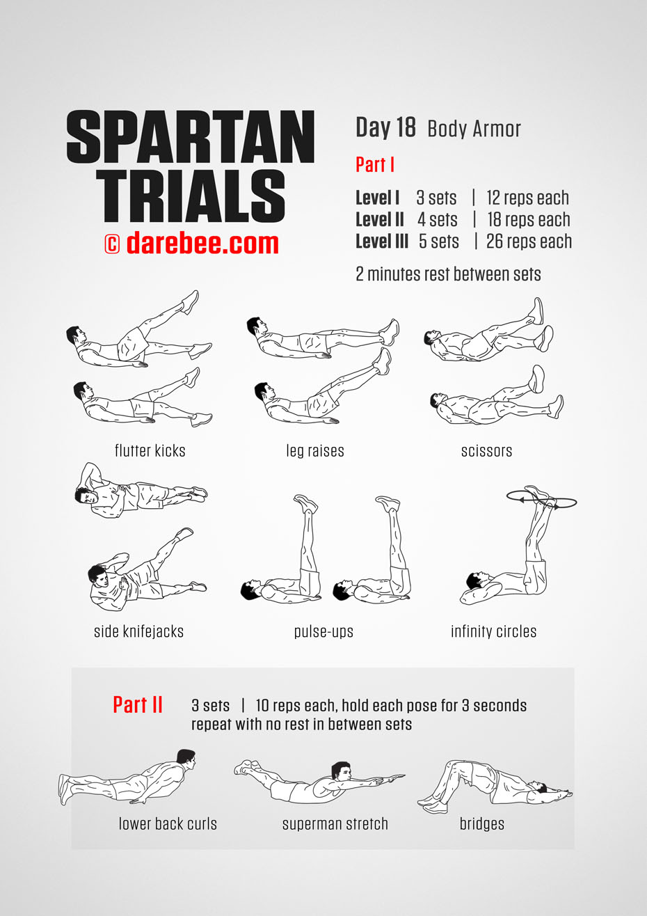 Spartan Trials: 30-Day Fitness Program