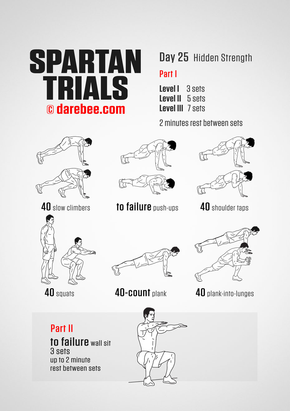 Spartan Trials: 30-Day Fitness Program