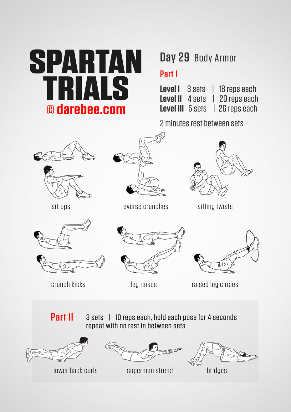 Spartan Trials: 30-Day Fitness Program