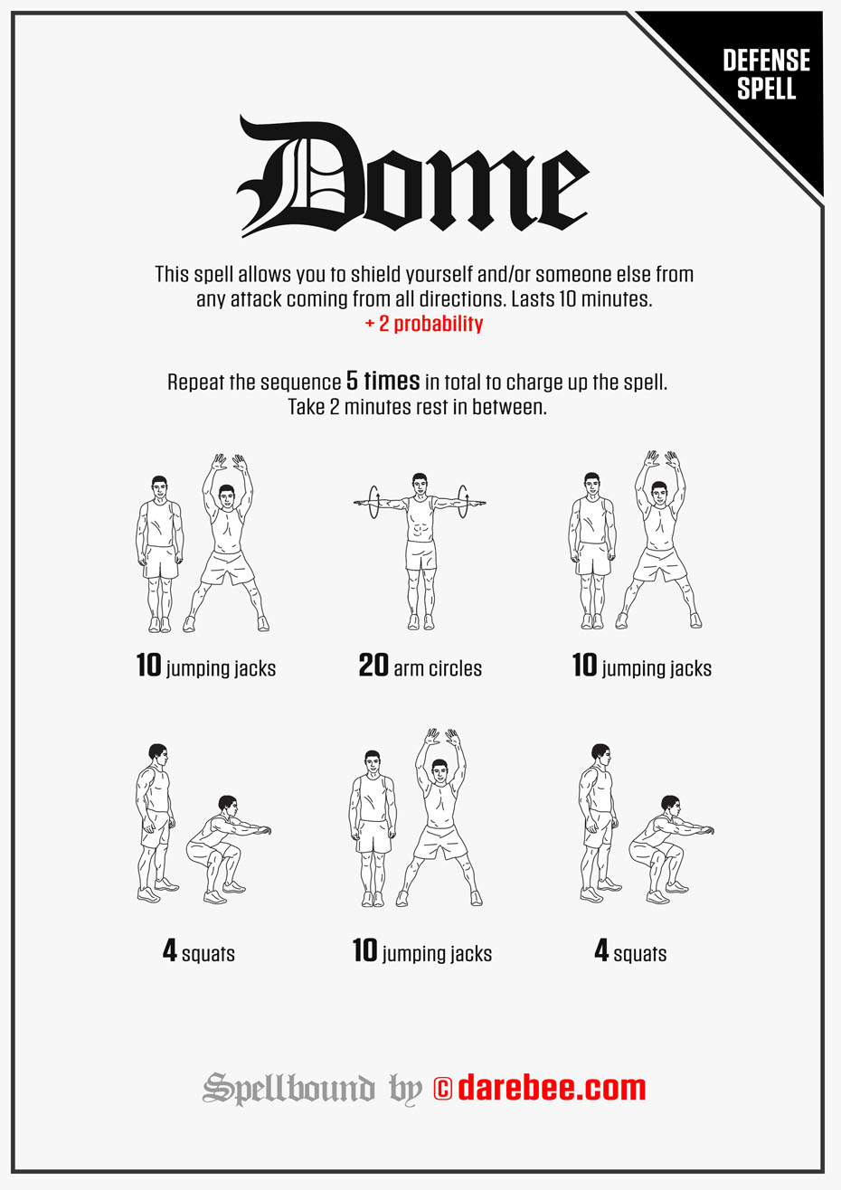 Spellbound - 30-Day Fantasy Fitness Adventure by DAREBEE