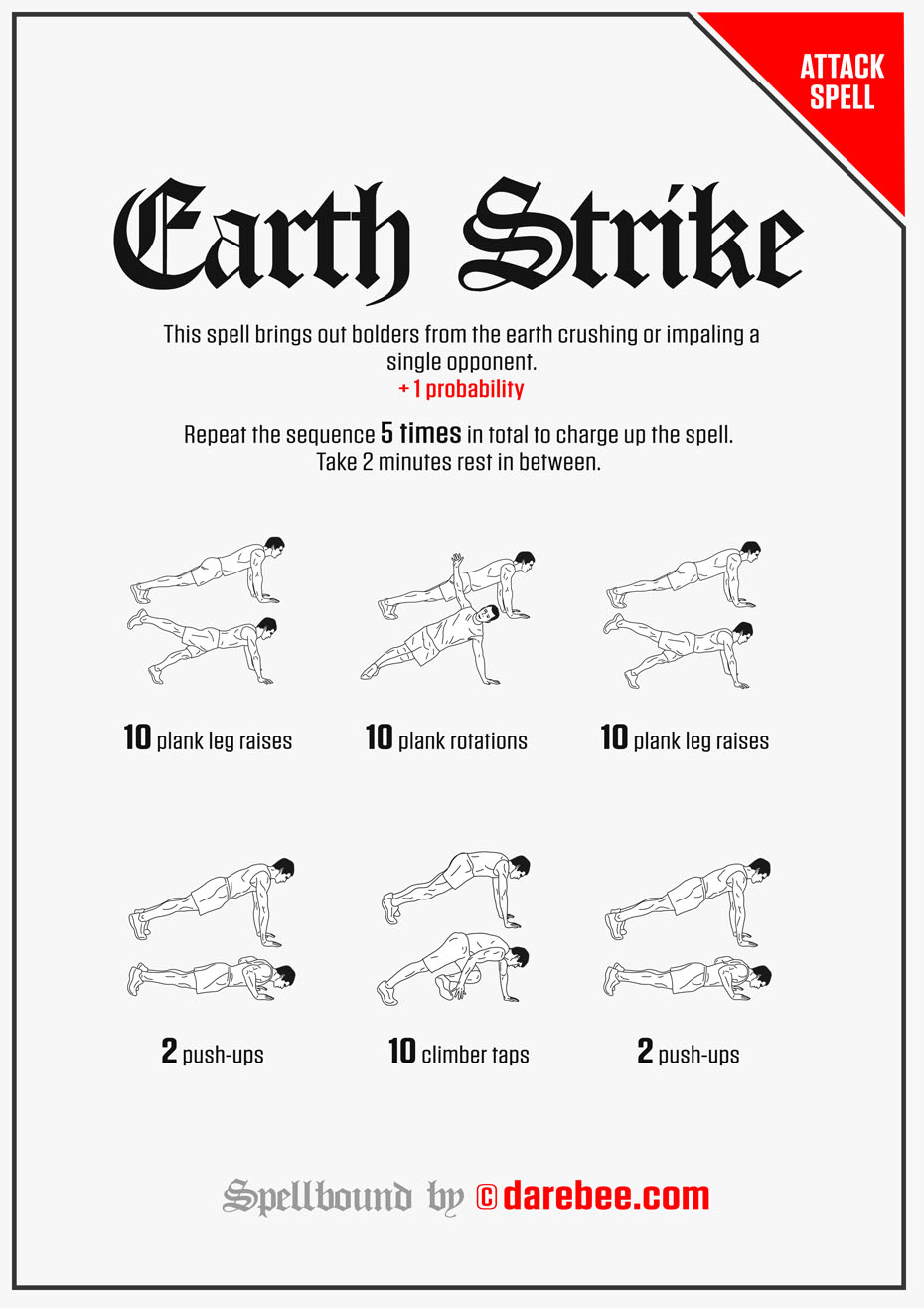 Spellbound - 30-Day Fantasy Fitness Adventure by DAREBEE