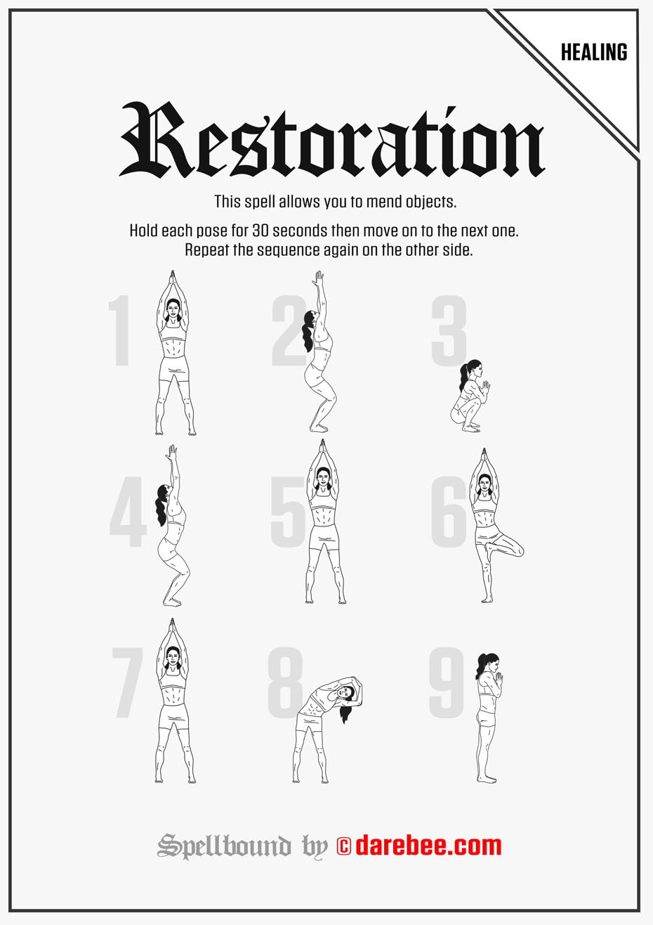 Spellbound - 30-Day Fantasy Fitness Adventure by DAREBEE