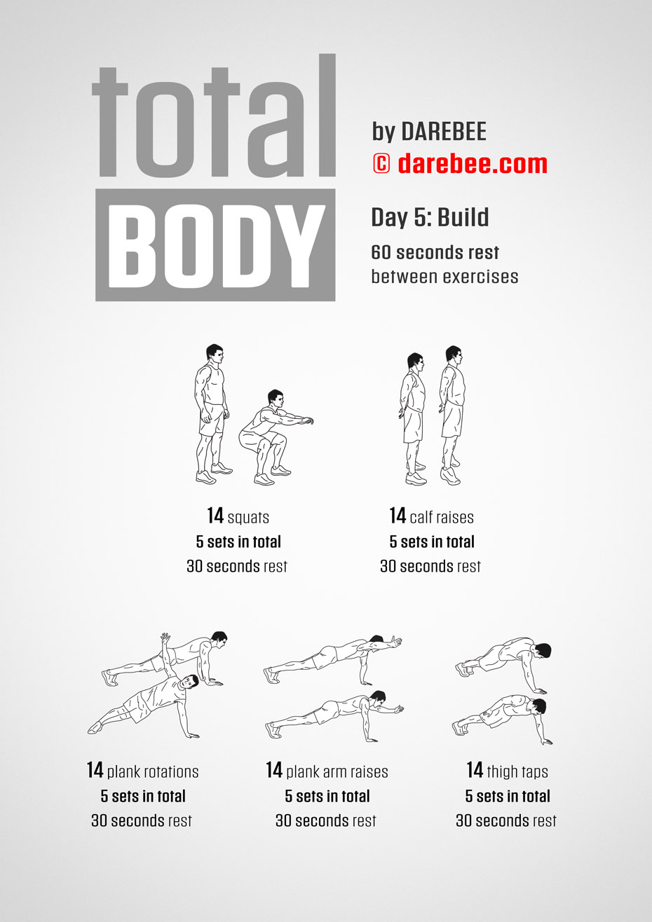 Total Body 30 Day Program by DAREBEE