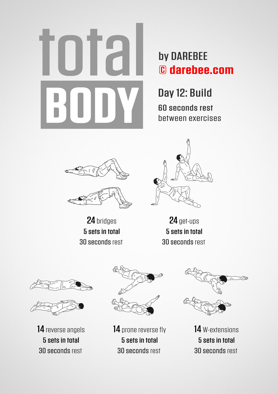 Total Body 30 Day Program by DAREBEE