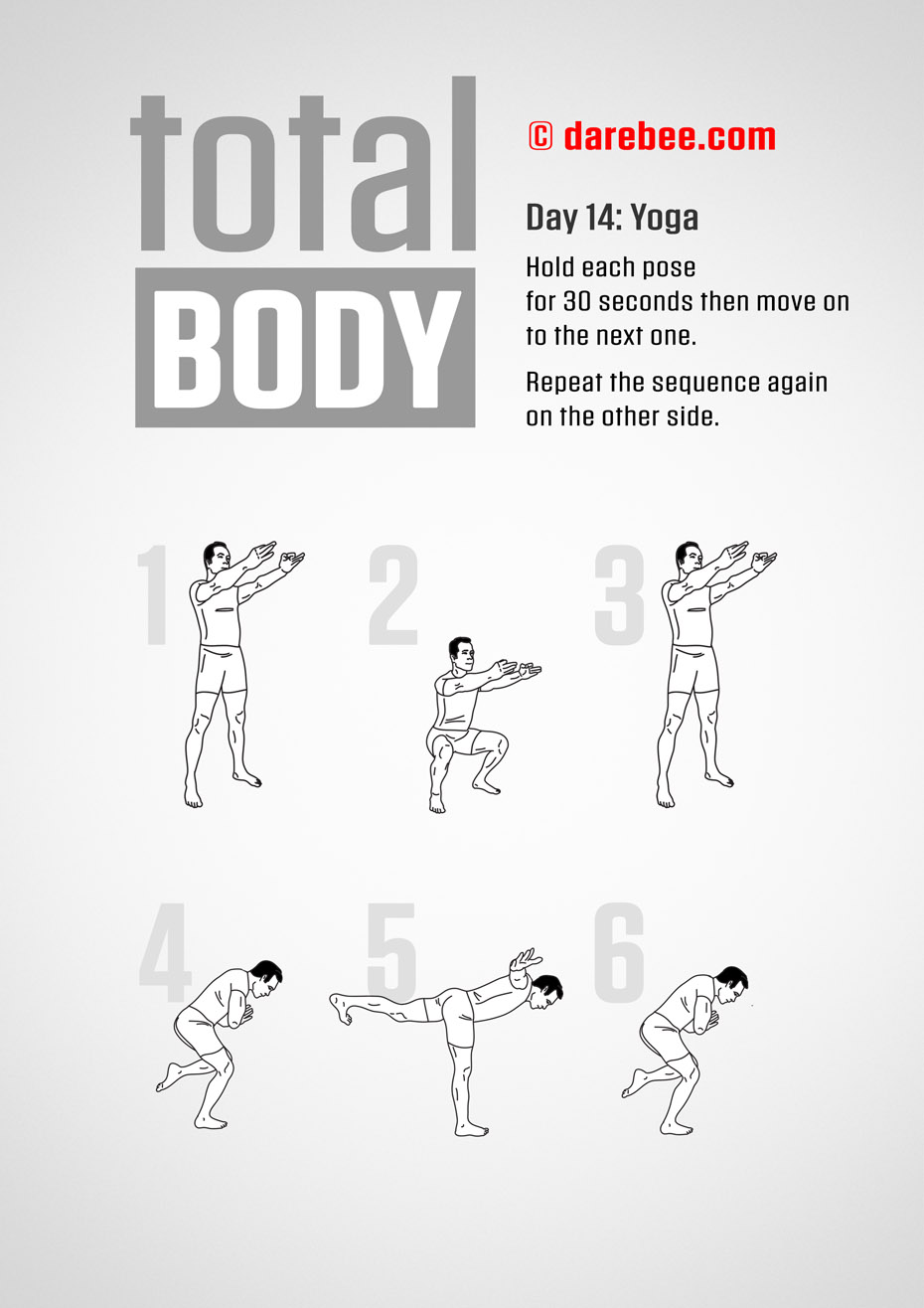 Total Body 30 Day Program by DAREBEE