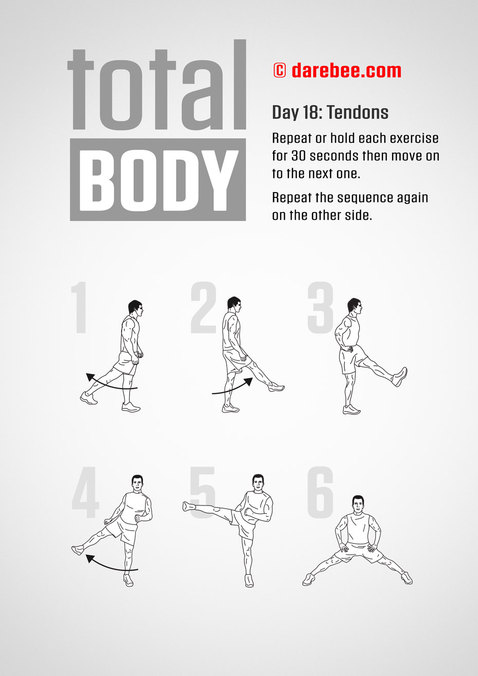 Total Body 30 Day Program by DAREBEE