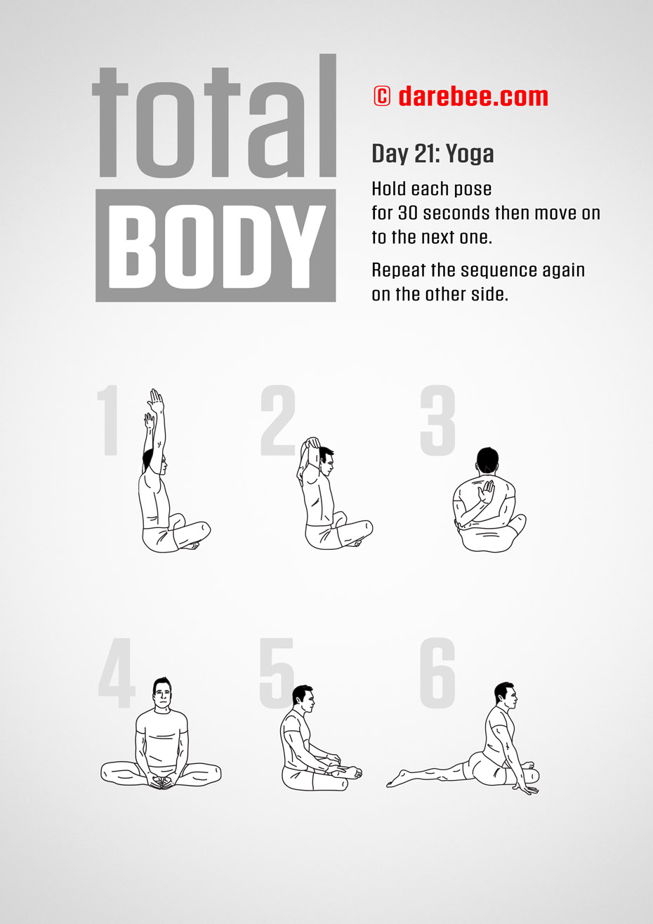 Total Body 30 Day Program by DAREBEE