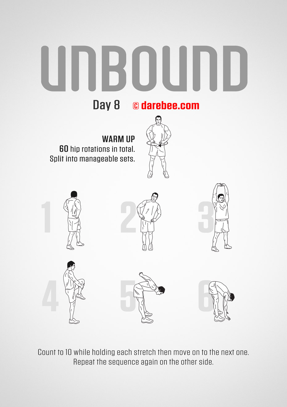 Unbound - 30 Day Stretching Program by DAREBEE