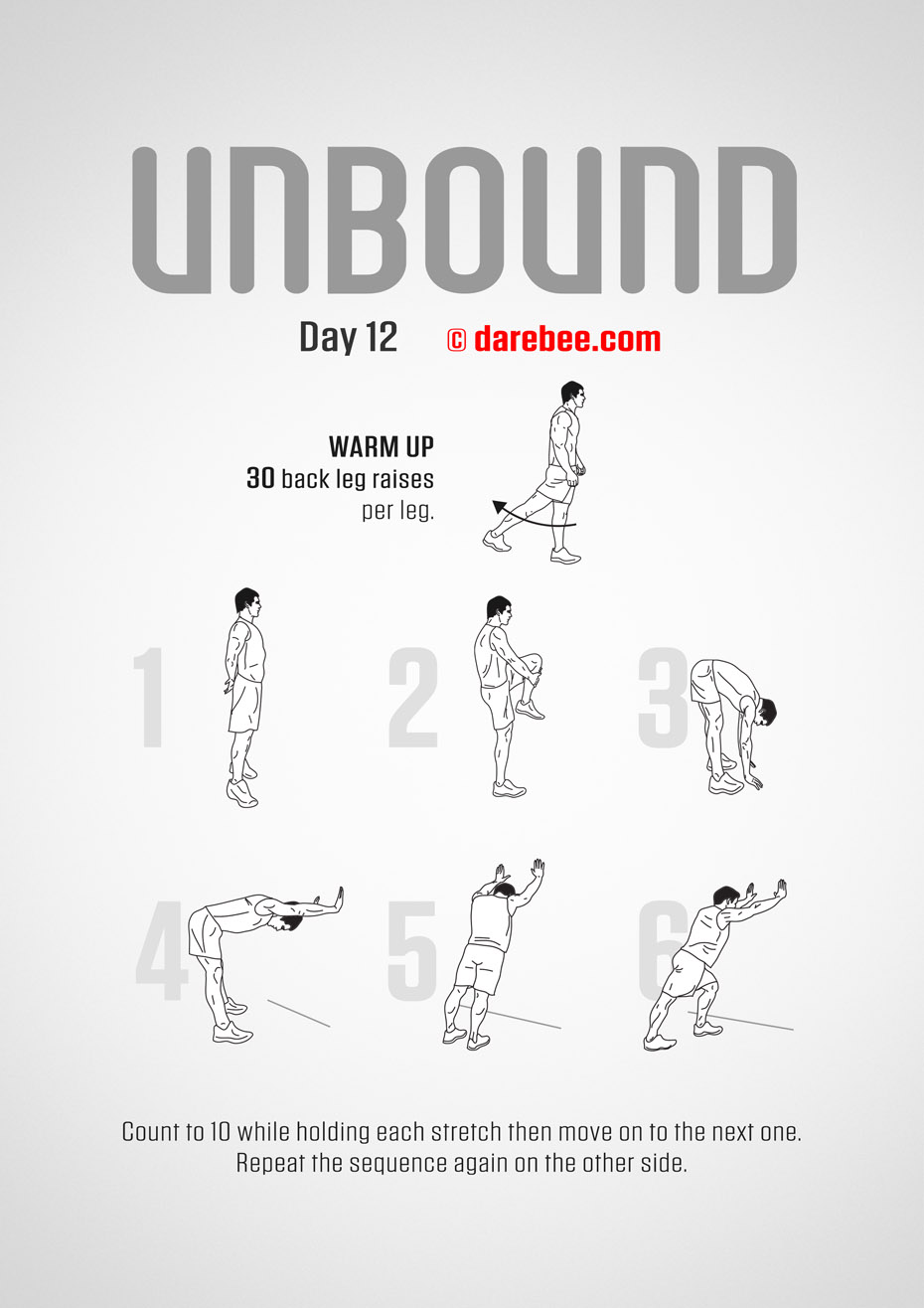 Unbound - 30 Day Stretching Program by DAREBEE