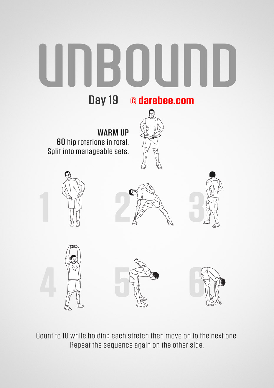 Unbound - 30 Day Stretching Program by DAREBEE