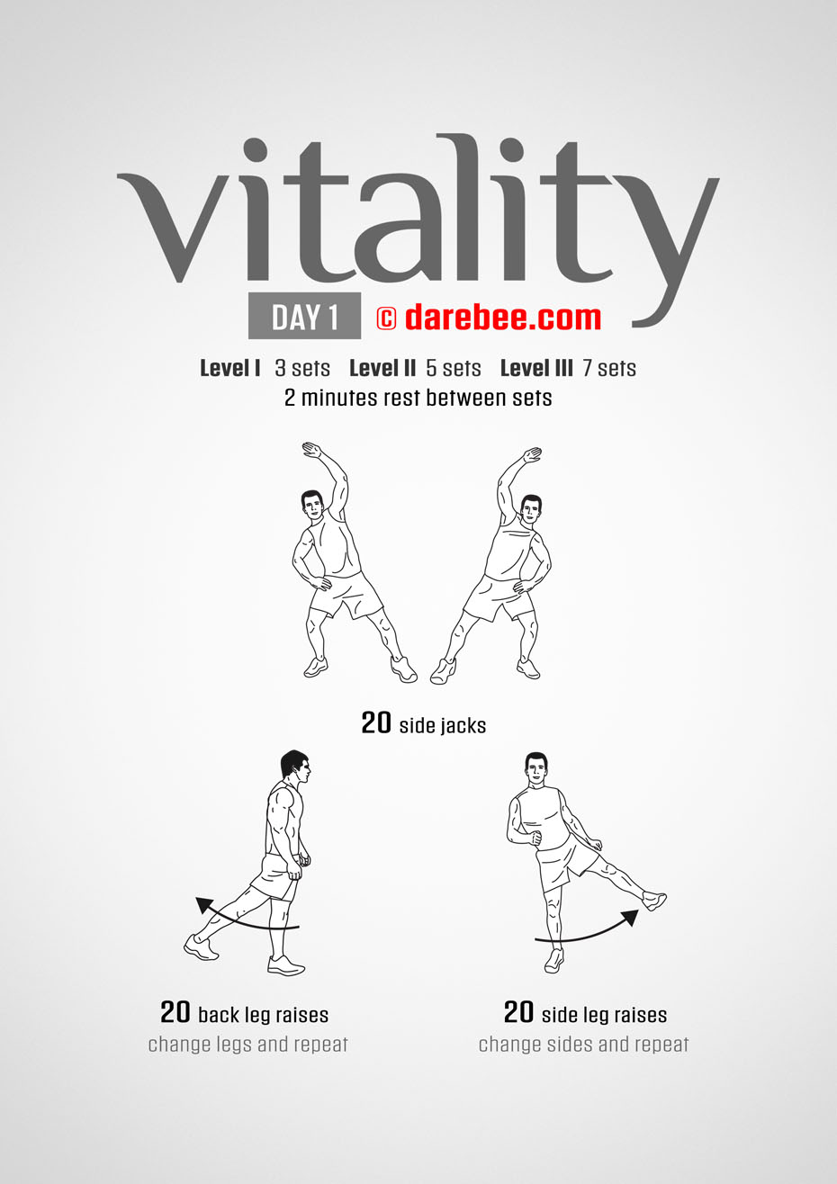 Vitality - 30 Day Low Impact Bodyweight Program