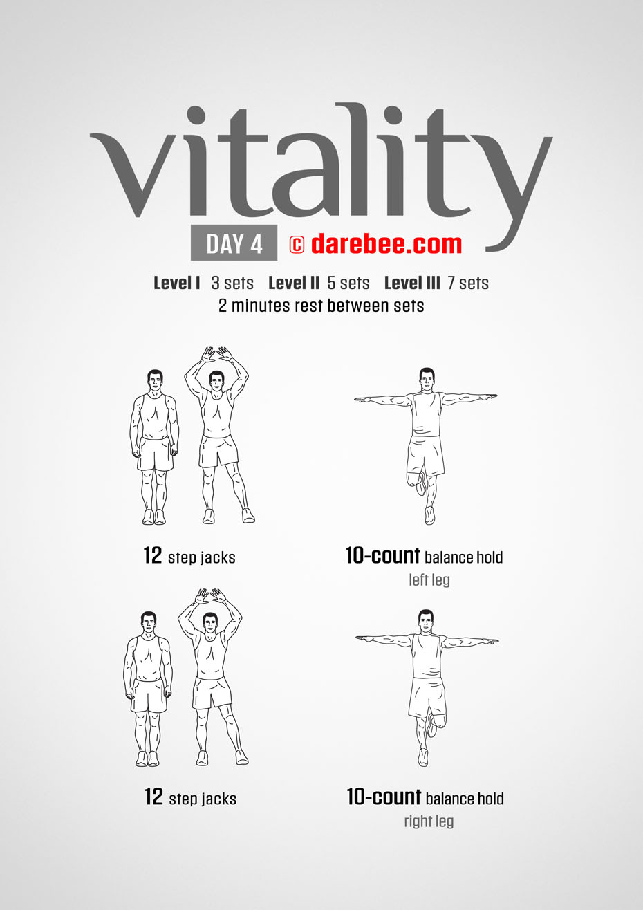 Vitality - 30 Day Low Impact Bodyweight Program