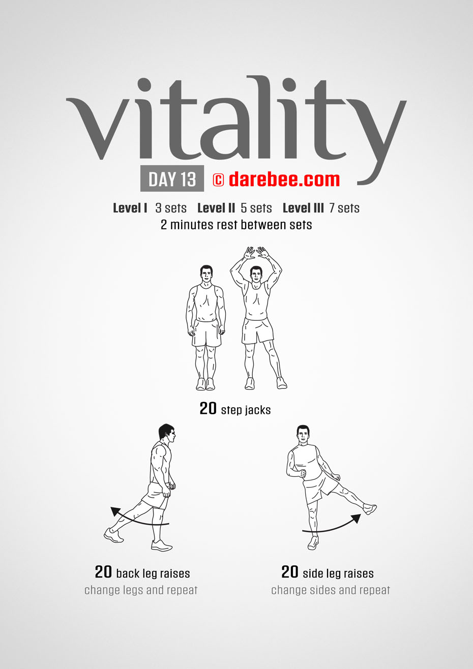 Vitality - 30 Day Low Impact Bodyweight Program