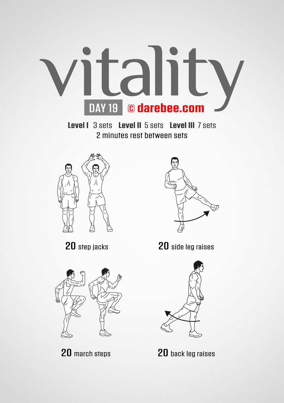 Vitality - 30 Day Low Impact Bodyweight Program