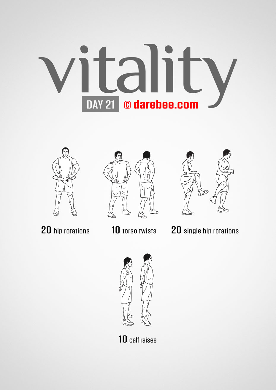 Vitality - 30 Day Low Impact Bodyweight Program