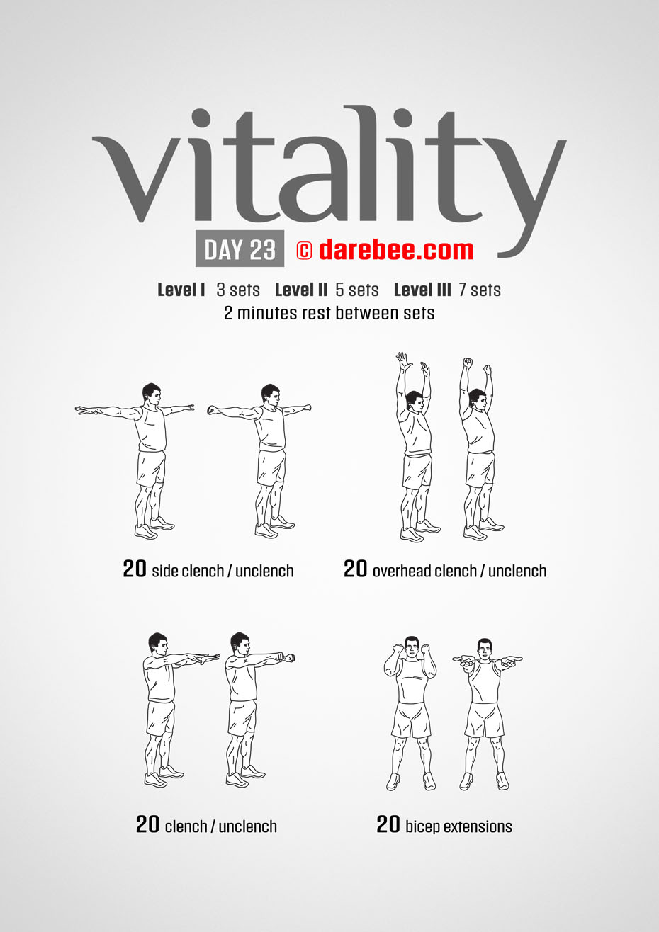 Vitality - 30 Day Low Impact Bodyweight Program