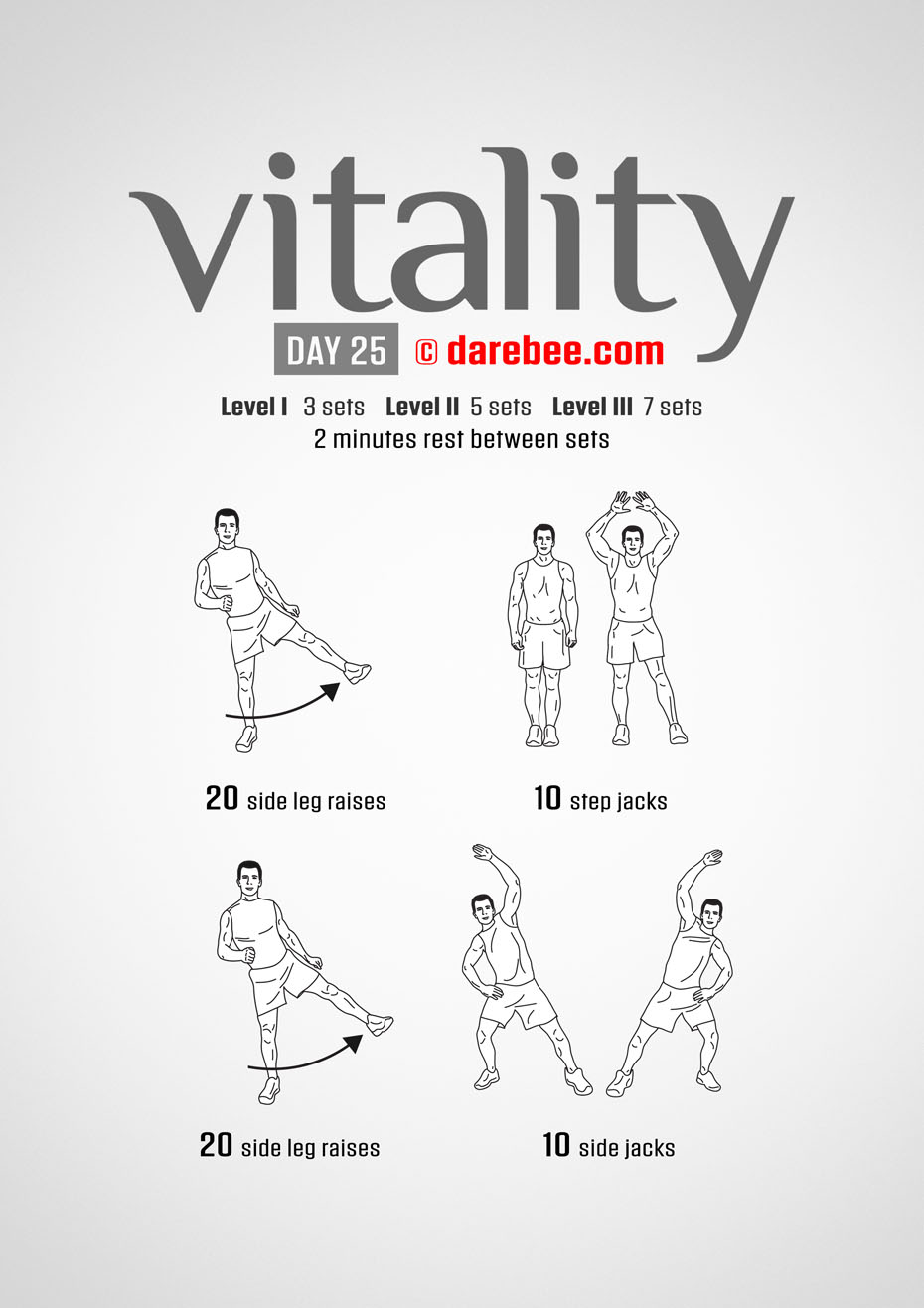 Vitality - 30 Day Low Impact Bodyweight Program