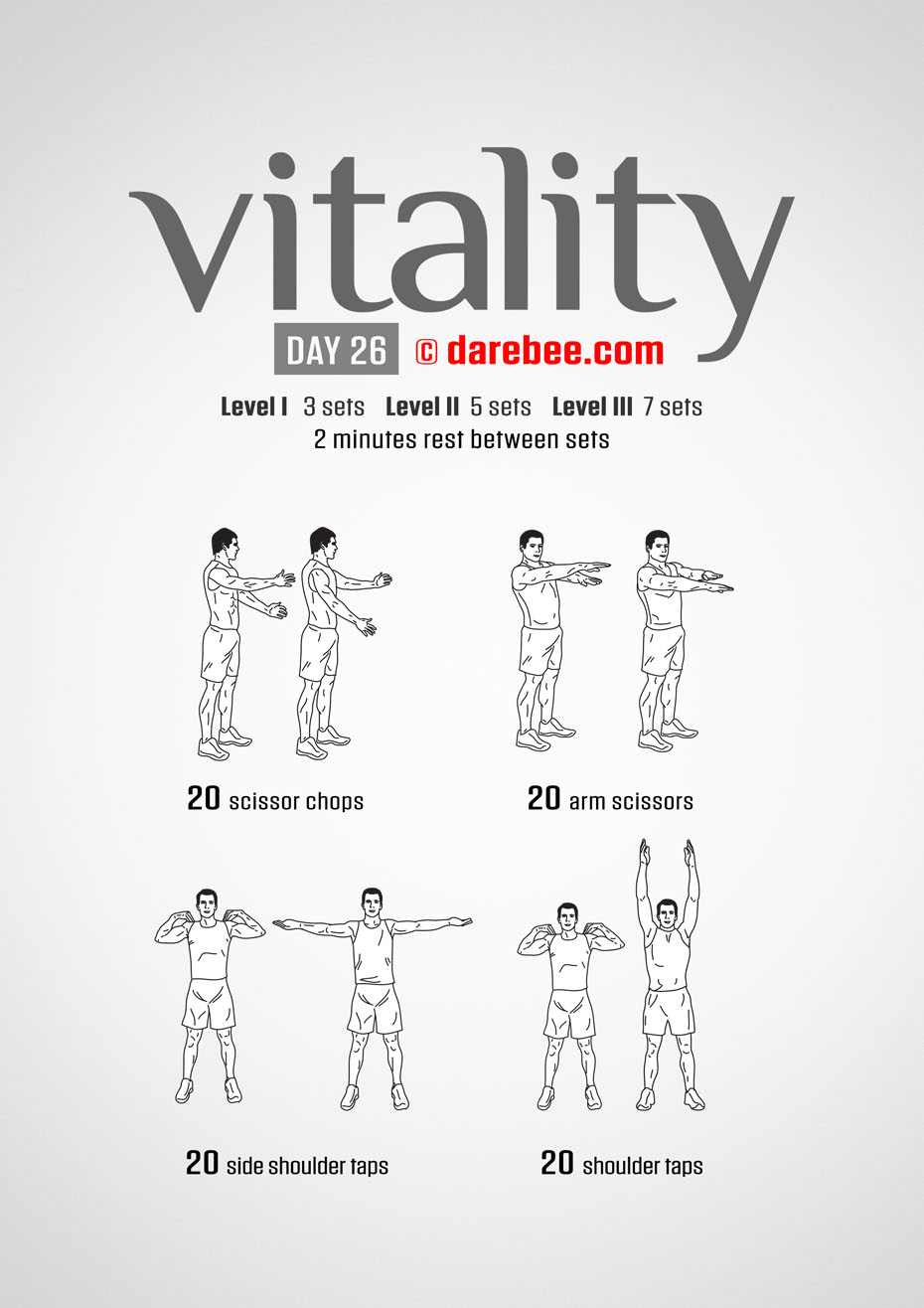 Vitality - 30 Day Low Impact Bodyweight Program