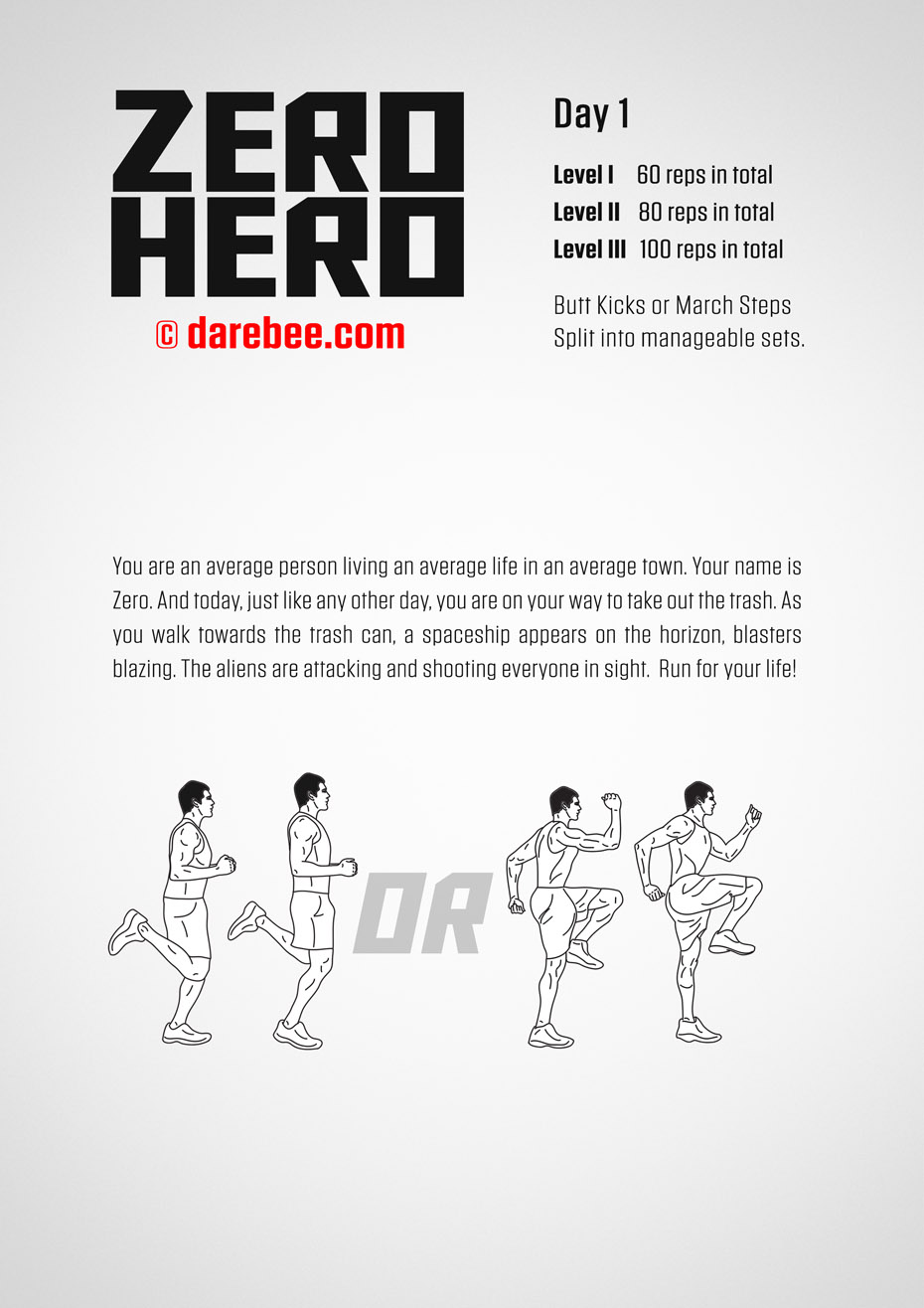 Zero Hero - 30 Day Low Impact Bodyweight Program