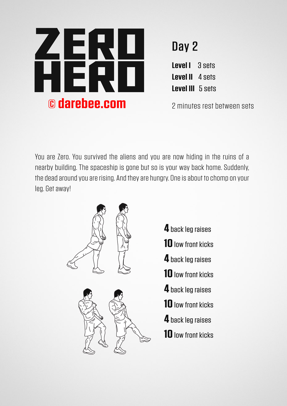 Zero Hero - 30 Day Low Impact Bodyweight Program