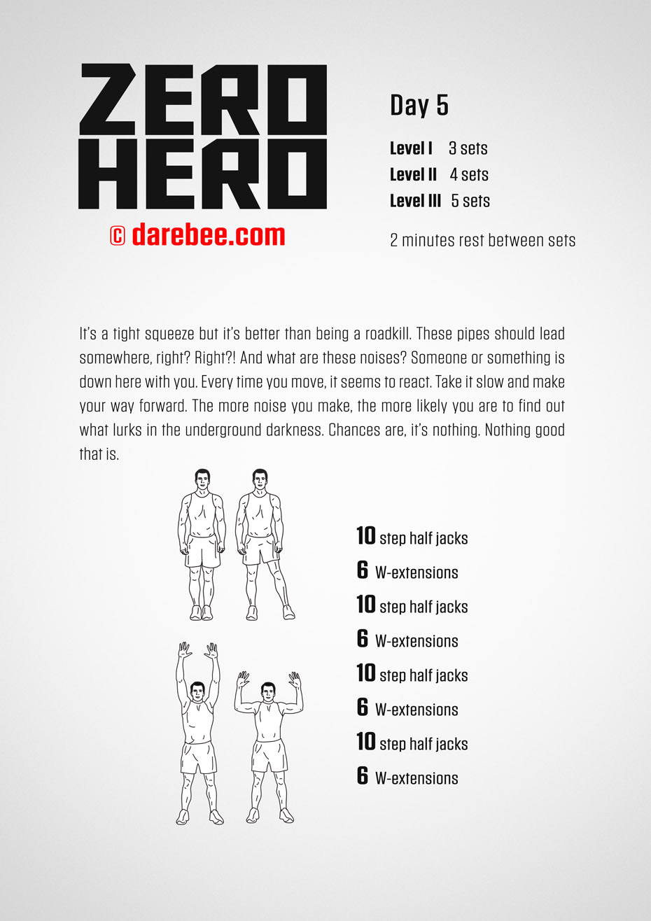 Zero Hero - 30 Day Low Impact Bodyweight Program