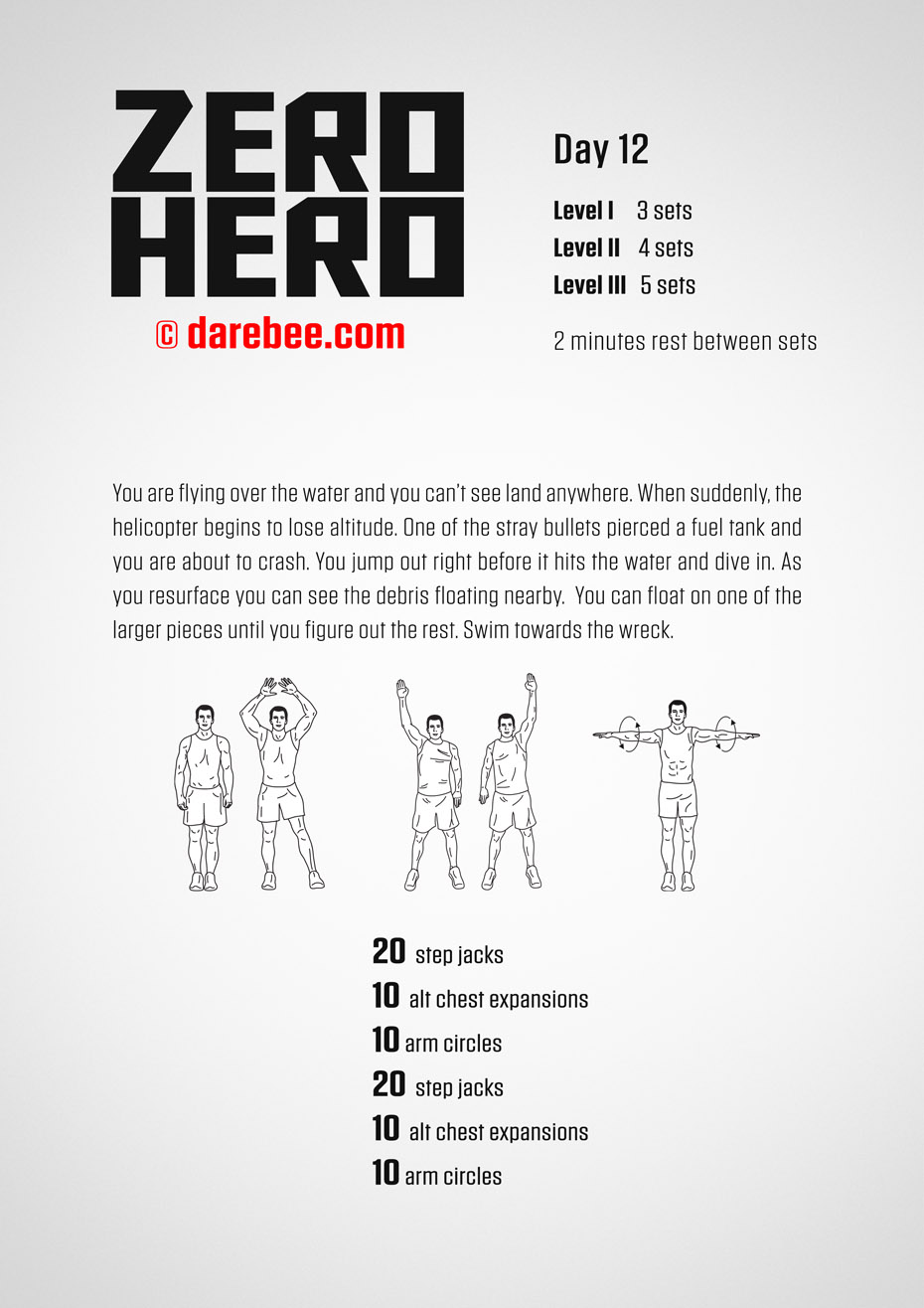 Zero Hero - 30 Day Low Impact Bodyweight Program