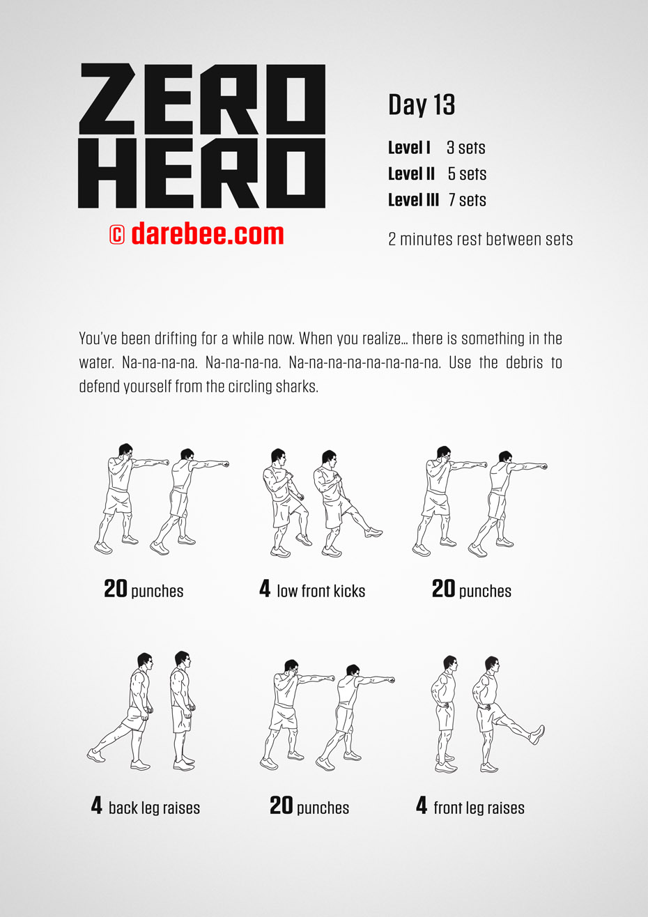 Zero Hero - 30 Day Low Impact Bodyweight Program