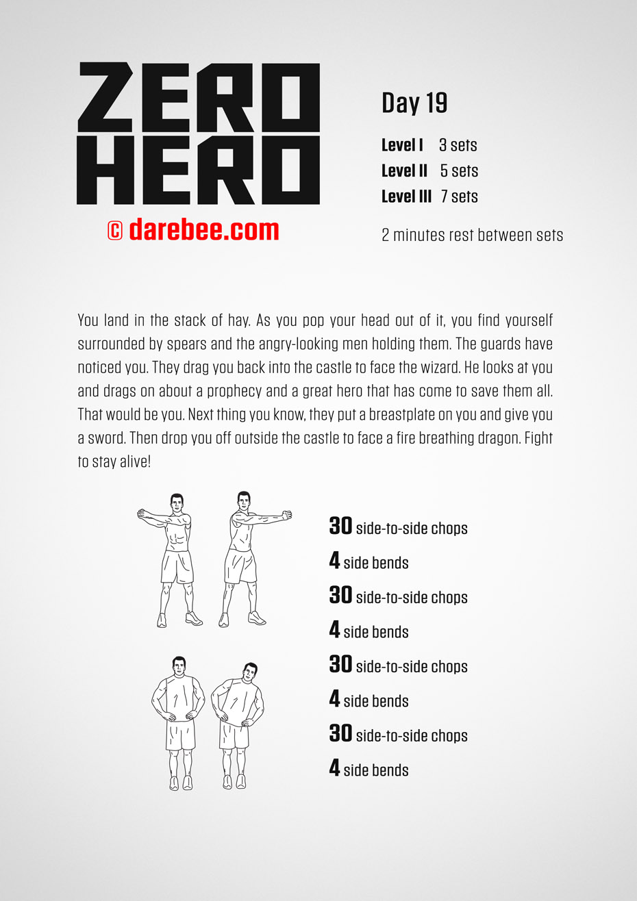 Zero Hero - 30 Day Low Impact Bodyweight Program